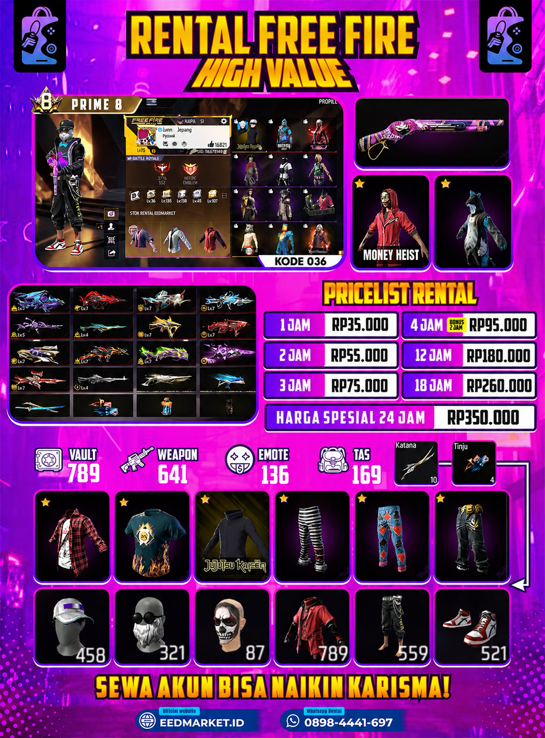 FF 036 - S1 S2  JENGGOT BNL  CELANA PENJARA SG RAPPER MAX  11